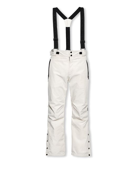 Yves Salomon White Ski Trousers, for men