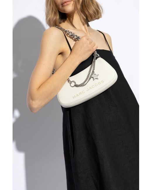 Marc Jacobs White Shoulder Bag Star Charm