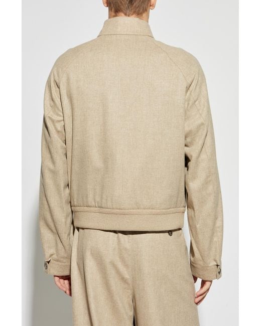 Loewe Natural Jacket With A Stand-Up Collar for men