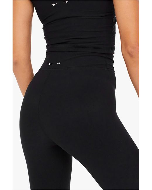 The Upside Black Leggings "Peached"