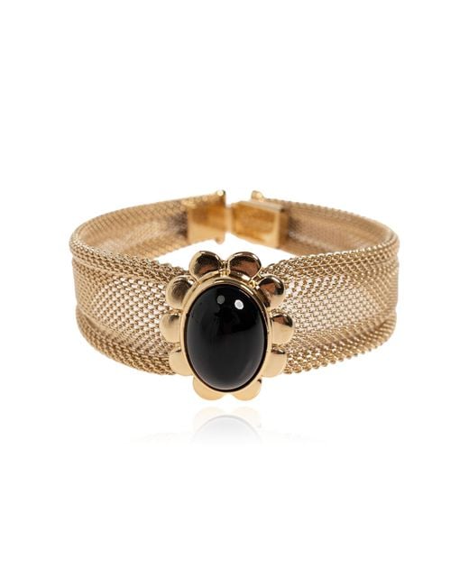 Isabel Marant Metallic Bracelet With Stone