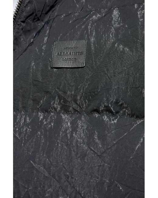 AllSaints Black Insulated Jacket 'Pulse' for men