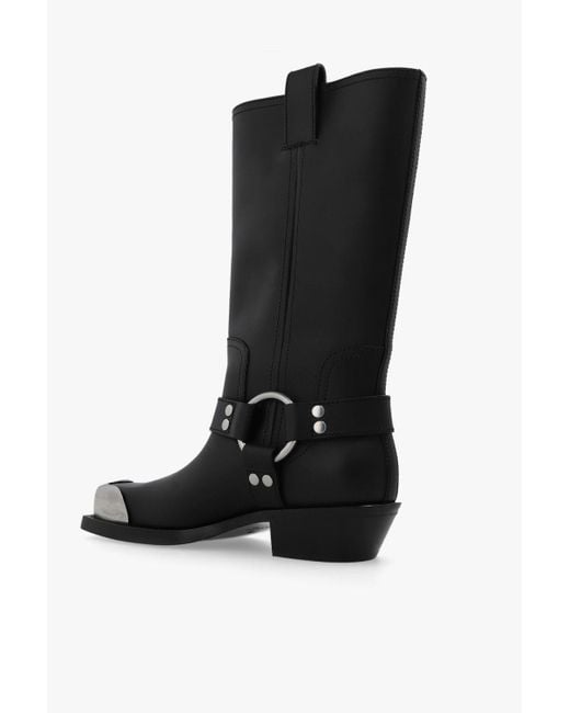 Gucci cowboy cheap boots mens