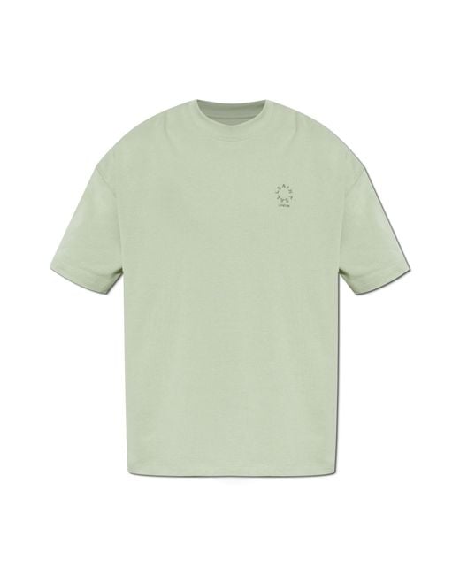 AllSaints Green T-Shirt "Haven" for men
