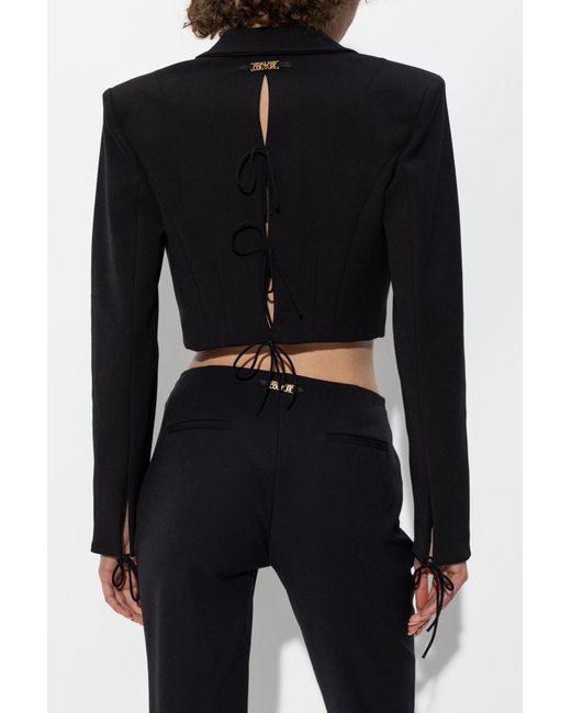 Versace Jeans Couture Black Short Blazer