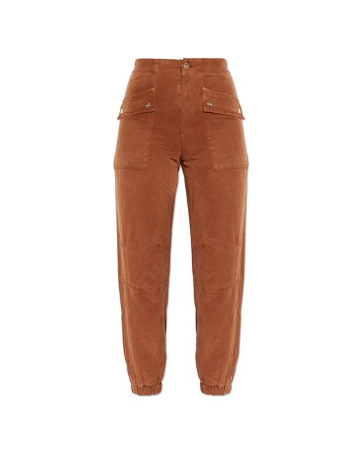 AllSaints Brown 'Val' Trousers