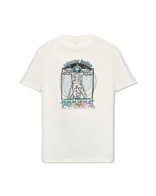 AllSaints White 'bodies' Printed T-shirt, for men