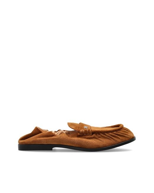 KENZO Brown Suede Loafers