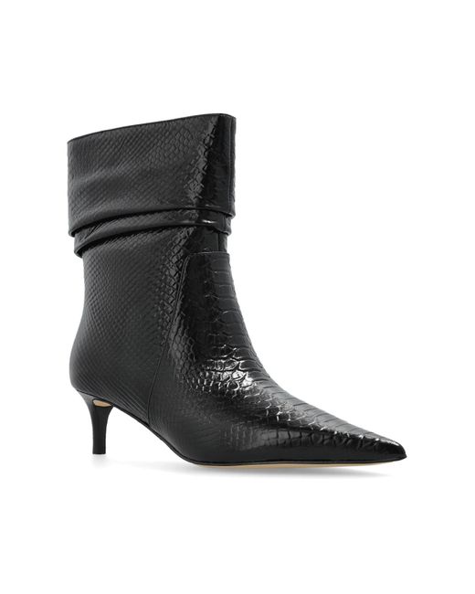 MICHAEL Michael Kors Black "heeled Ankle Boots 'dawn'",