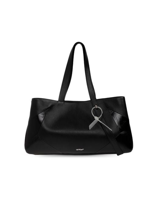 Off-White c/o Virgil Abloh Black 'Oyah East West Large' Bag