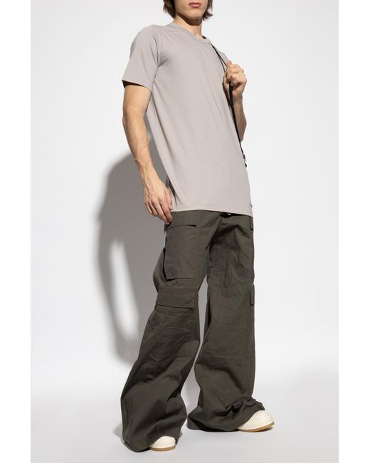 Rick Owens Gray 'Shielding' Sunglasses for men