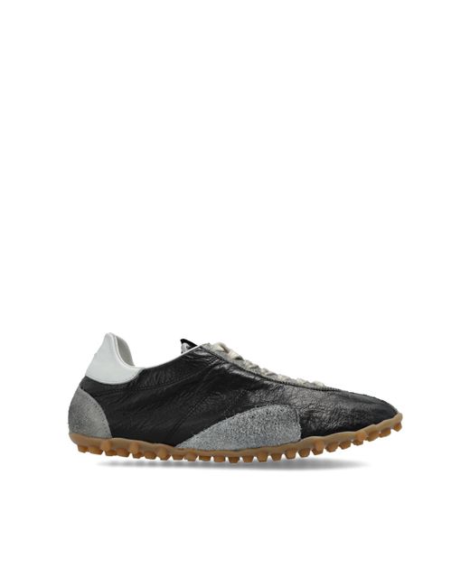 Maison Margiela Black Sports Shoes With Logo