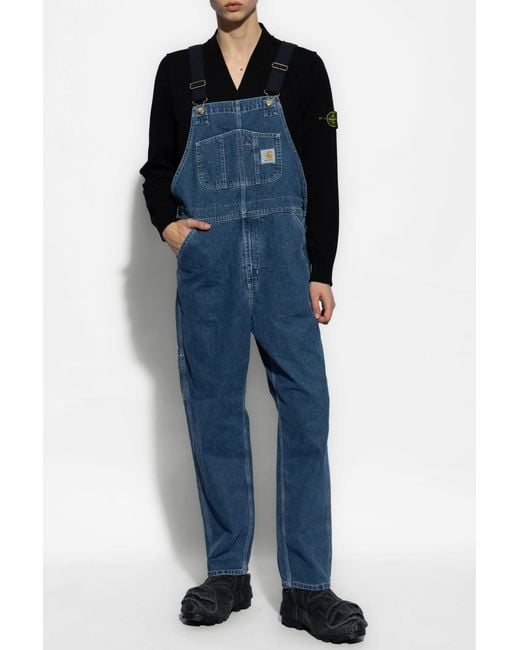 Carhartt Blue 'Bib Overall' Dungarees for men