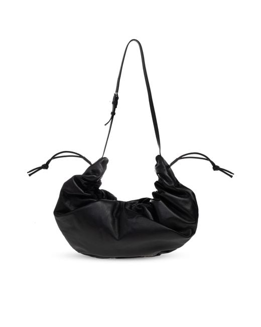 Marni Black Shoulder Bag 'Scrunchie Medium'