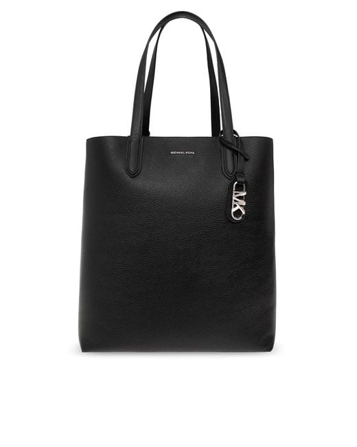 MICHAEL Michael Kors 'eliza Xl' Reversible Shopper Bag in Black | Lyst
