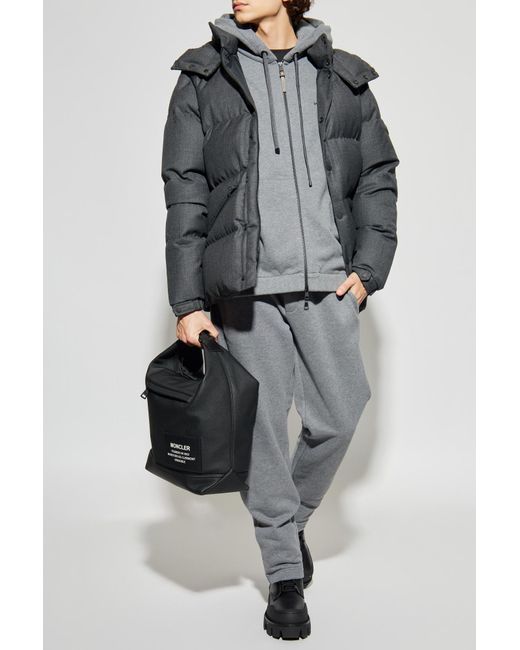 Moncler Gray "Eawy" Down Jacket for men