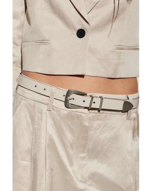 AllSaints Natural Leather Belt