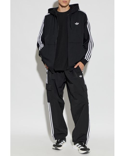 Adidas Originals Black T-Shirt With Logo for men
