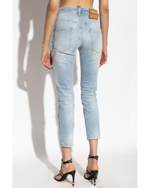 DSquared² Blue 'Teddy' Jeans