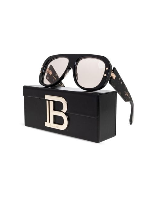 Balmain White Pulse Sunglasses