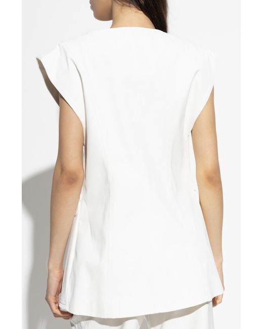 IRO White Vest Bessy