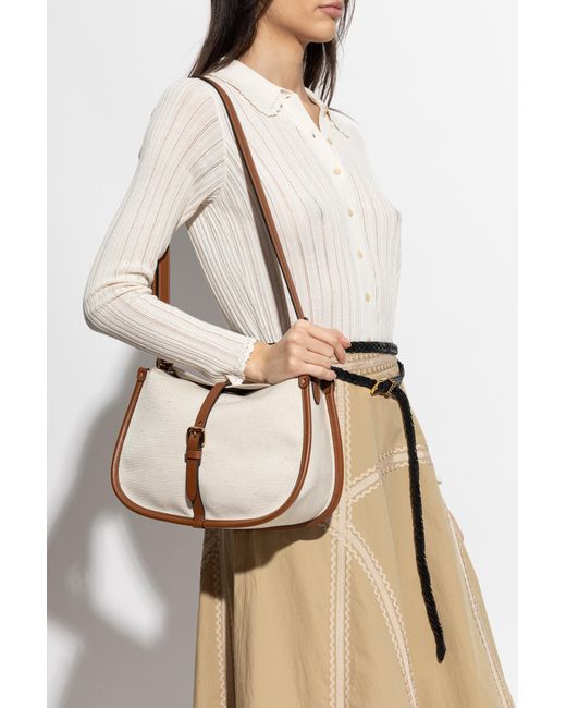 Etro Natural Handbag 'Pony Medium'