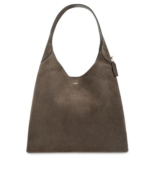 COACH Brown Shoulder Bag 'Suede 39'