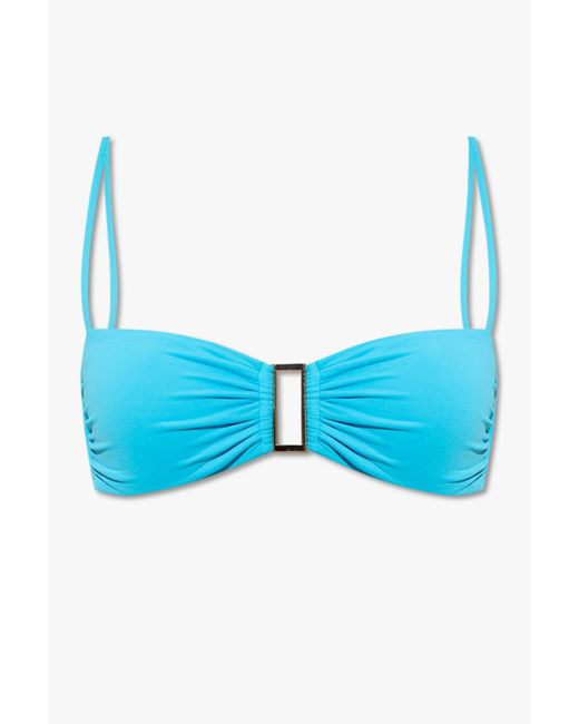 Melissa Odabash Bikini Top in Blue | Lyst