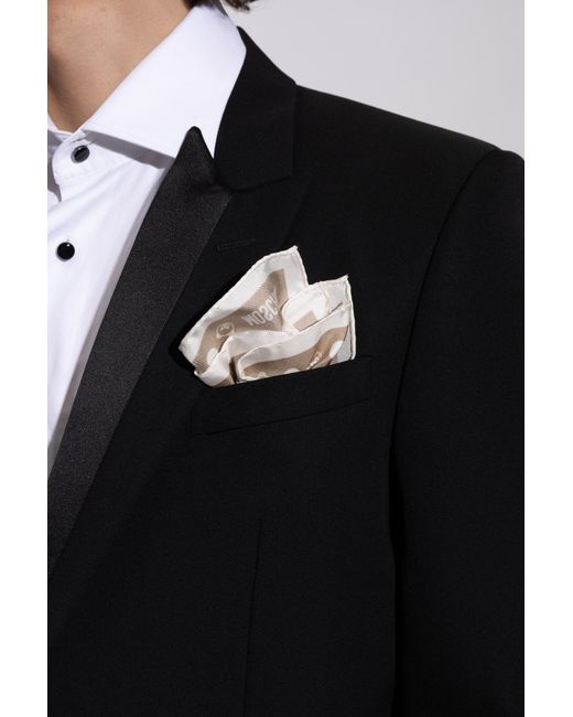 Moschino Natural Silk Pocket Square for men
