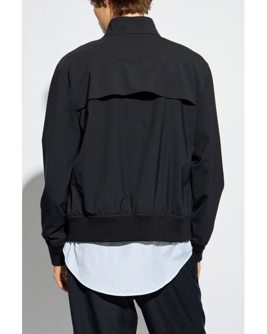 Givenchy Blue Jacket With A Stand-Up Collar for men
