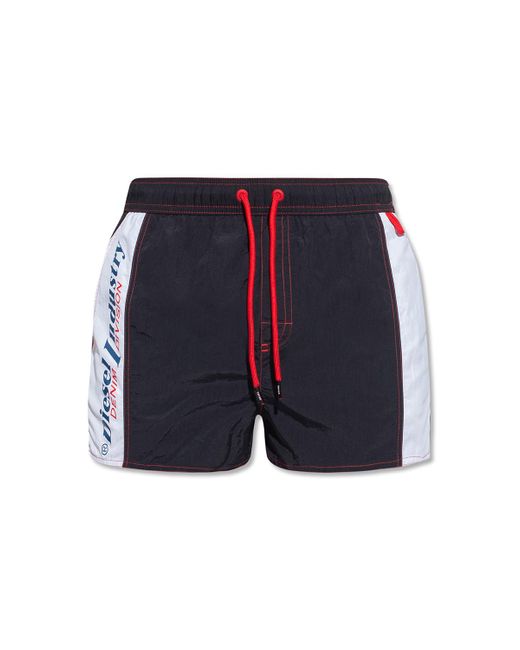 DIESEL 'bmbxcaybay' Swim Shorts in Black for Men Lyst