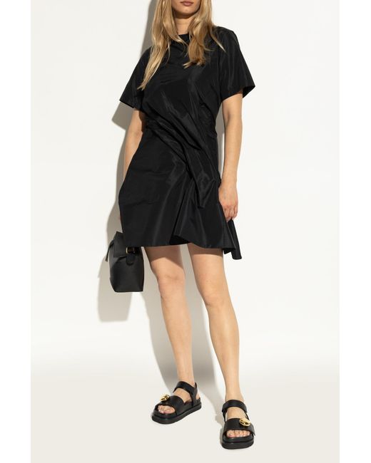 Loewe Black Sandals 'Pebble'