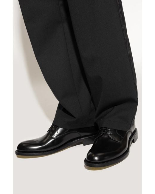 Dolce & Gabbana Black 'Derby' Type Shoes for men