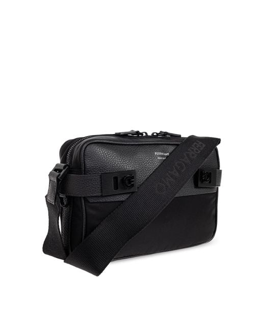 Ferragamo Black Shoulder Bag Twins for men