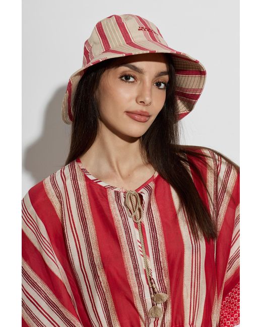 Isabel Marant Pink "Shaelyn" Hat