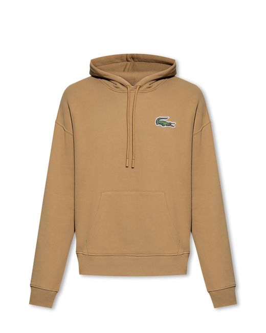 Lacoste Natural Organic Cotton Hoodie for men