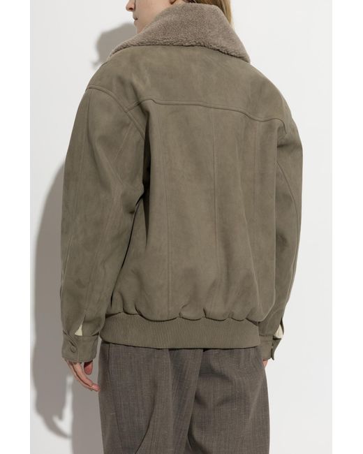 Stella McCartney Green Oversized Jacket
