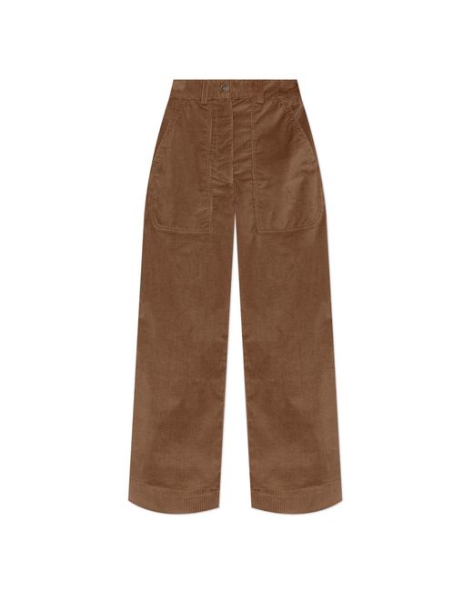 Etro Brown Corduroy Trousers