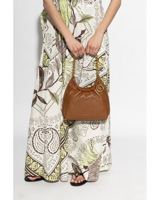 MICHAEL Michael Kors Brown Leather Shoulder Bag