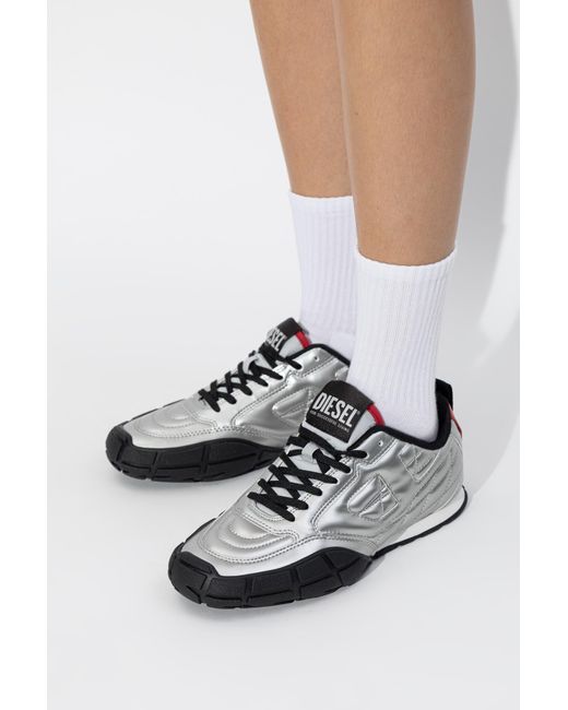 DIESEL White Sports Shoes 'S-Pagodha Low W'