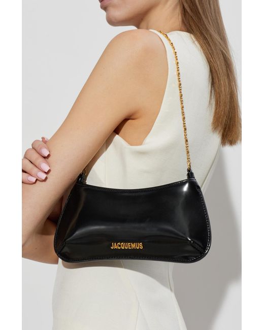Jacquemus Black Shoulder Bag 'Petit Bisou'
