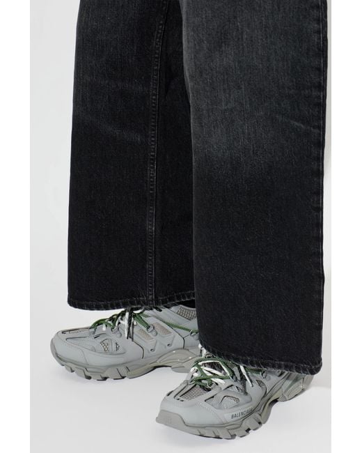 Balenciaga Gray 'Track' Sports Shoes for men