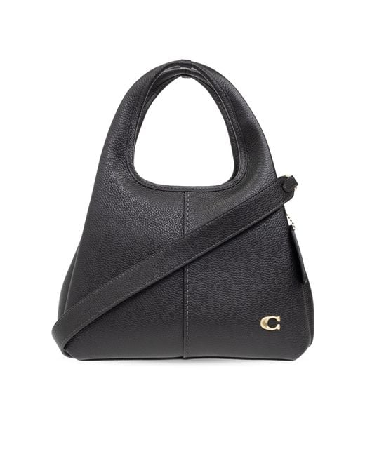 COACH Black Lana 23 Leather Shoulder Bag