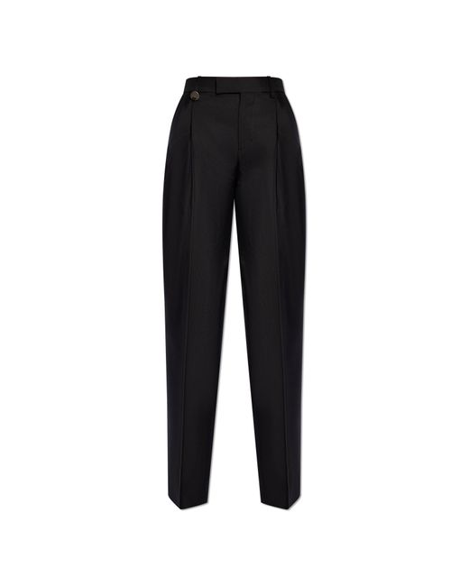Burberry Black Creased Trousers