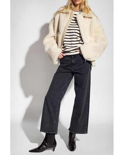 Jil Sander Natural Striped T-Shirt