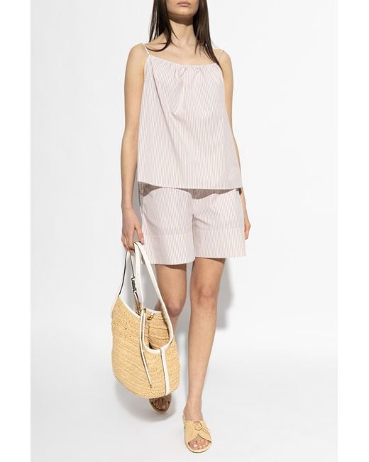 By Malene Birger White "Siona" Shorts