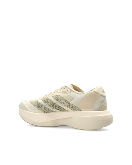 Adidas Originals White Sports Shoes "Adizero Evo Sl W"