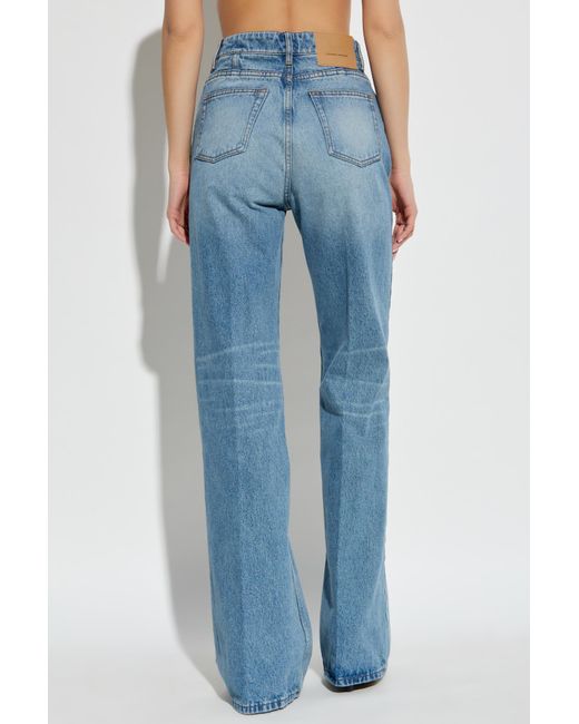 AMI Blue Flared Jeans