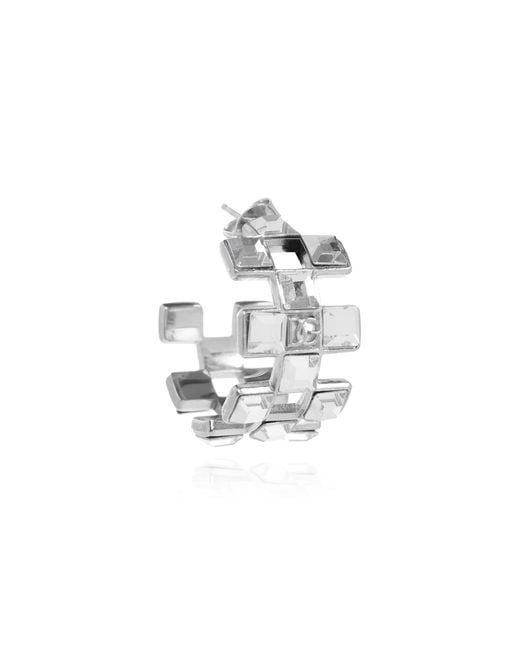 Dolce & Gabbana Metallic Mono Earring