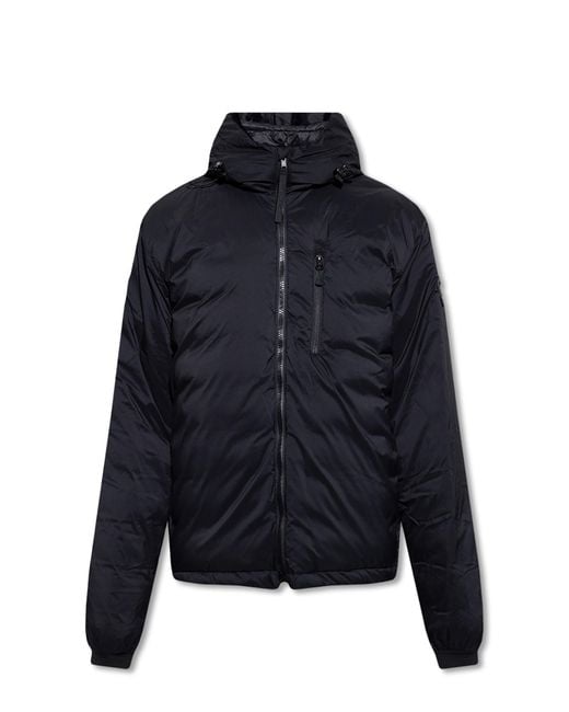 Canada Goose Blue Hooded Down Jacket for men